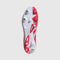 adidas Herren Predator League SG Kunstrasen Fussballschuhe Lucid Red/Cloud White/Core Black