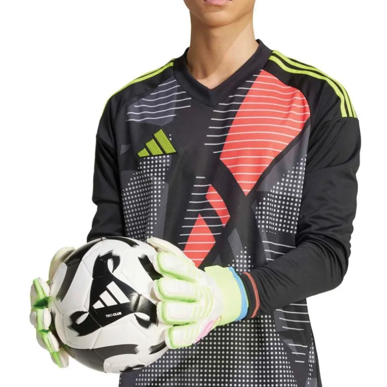 adidas Herren Predator Match Finger Save Torwarthandschuhe Weiß/Lucid Lemon/Lucid Pink