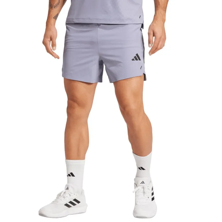 adidas Herren Primelift 3 Streifen Shorts Silver Violet