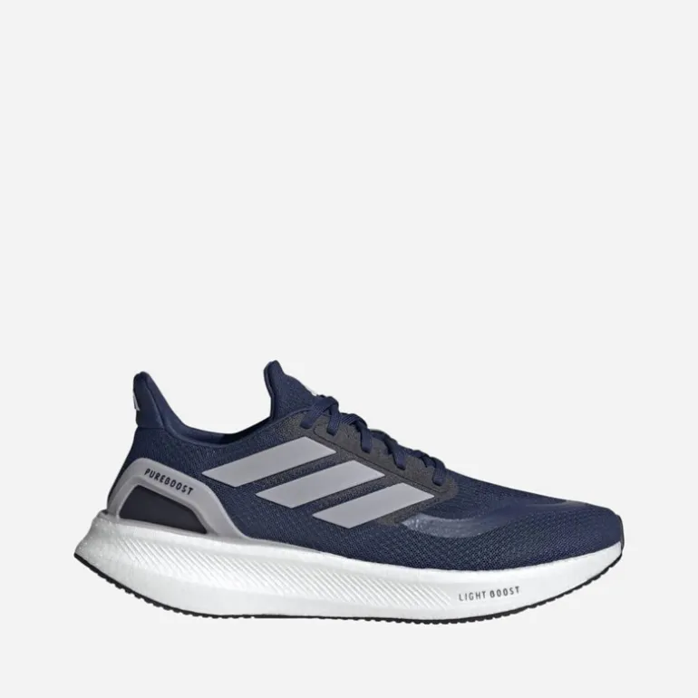 adidas Herren Pureboost 5 Neutrale Laufschuhe Dark Blue/Glory Grey/Core Black