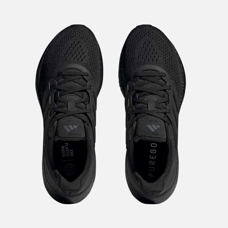 adidas Herren Pureboost 23 Neutrale Laufschuhe Schwarz/Core Black/Carbon
