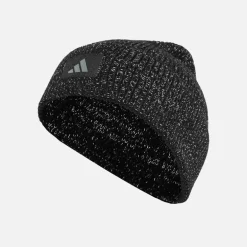 adidas Herren Run X Climawarm Mütze Schwarz/Reflective Silver