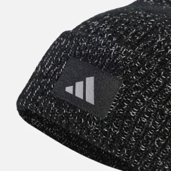 adidas Herren Run X Climawarm Mütze Schwarz/Reflective Silver