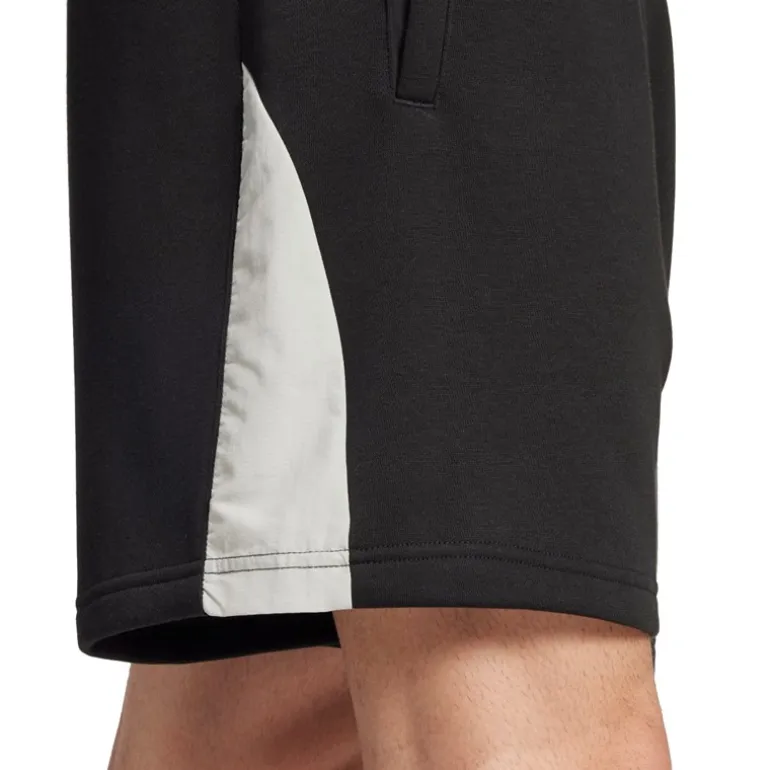 adidas Herren Saisonale Essentials Farbblock Shorts Schwarz