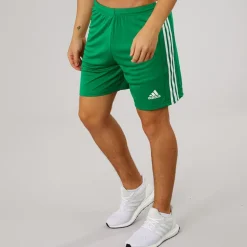 adidas Herren Squadra 21 Shorts Team Green/Weiß