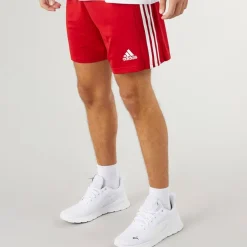 adidas Herren Squadra 21 Shorts Team Power Rot/Weiß
