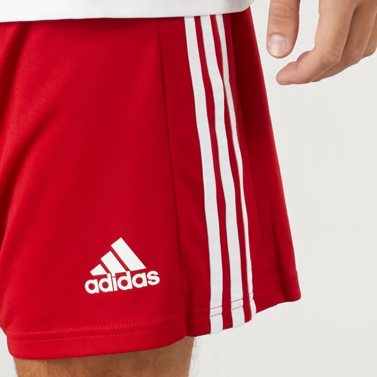 adidas Herren Squadra 21 Shorts Team Power Rot/Weiß