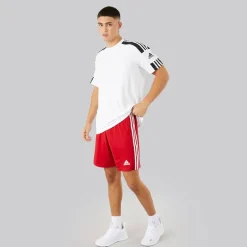 adidas Herren Squadra 21 Shorts Team Power Rot/Weiß