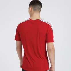 adidas Herren Squadra 21 T Shirt Team Power Red/Weiß