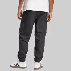 adidas Herren Stadt Ausflug Premium Cargohosen Schwarz