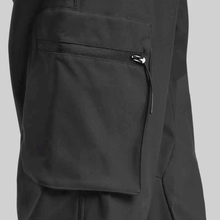 adidas Herren Stadt Ausflug Premium Cargohosen Schwarz