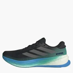 adidas Herren Supernova Rise 2 Neutrale Laufschuhe Core Black/Iron Metallic/Glory Green
