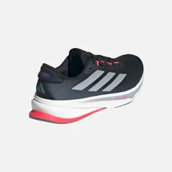 adidas Herren Supernova Rise 2 Neutrale Laufschuhe Core Black/Halo Silver/Lucid Red
