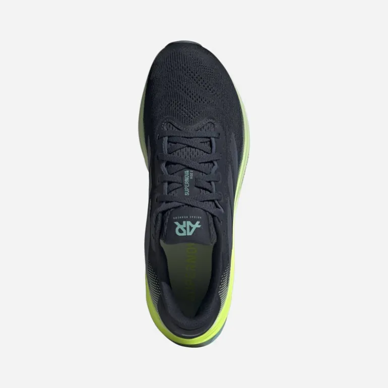 adidas Herren Supernova Rise 2 Neutrale Laufschuhe Aurora Ink/Preloved Ink/Semi Green Spark