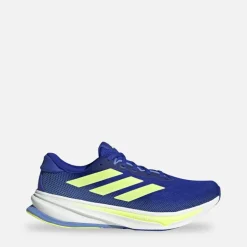 adidas Herren Supernova Rise 2 Neutrale Laufschuhe Lucid Blue/Hi-Res Yellow/Blue Fusion