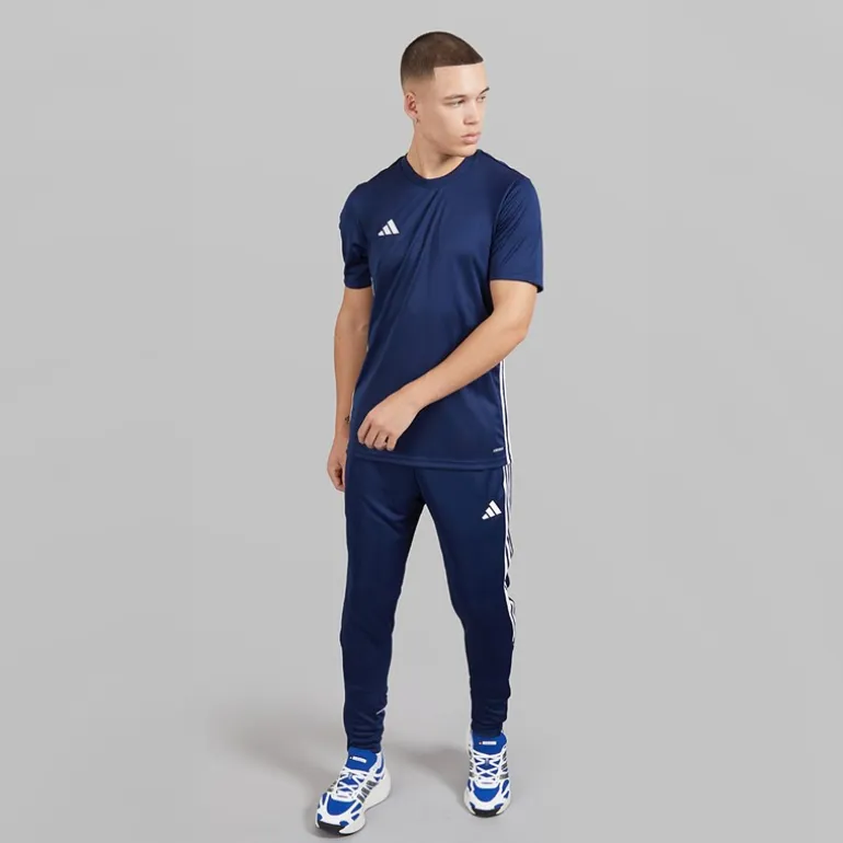 adidas Herren Tabela 23 T Shirt Navy Blue/Weiß