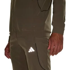 adidas Herren Tech Bekleidung Trainingshosen Olive Strata