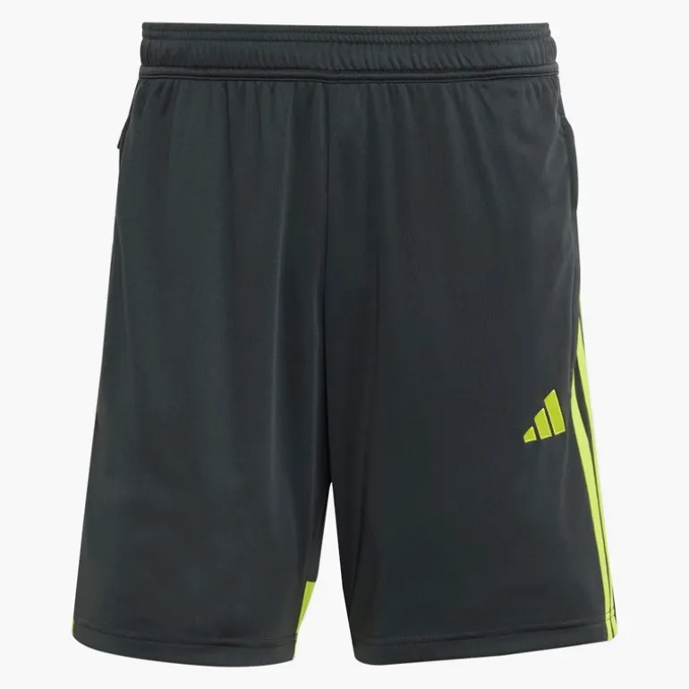 adidas Herren Tiro 25 Essentials Shorts Carbon/Semi Solar Yellow