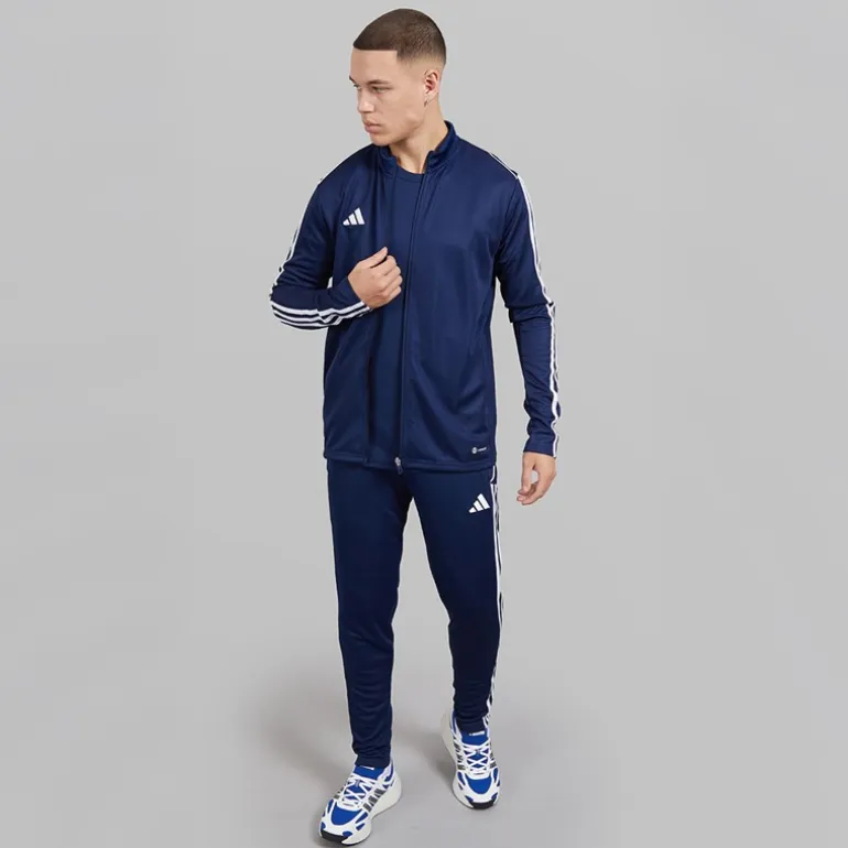 adidas Herren Tiro 23 League Trainingshose Team Navy Blue/Weiß