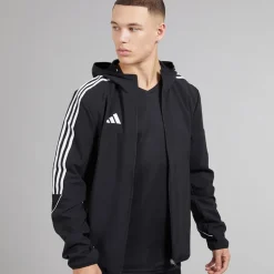 adidas Herren Tiro 23 League Windbreaker Jacke Schwarz