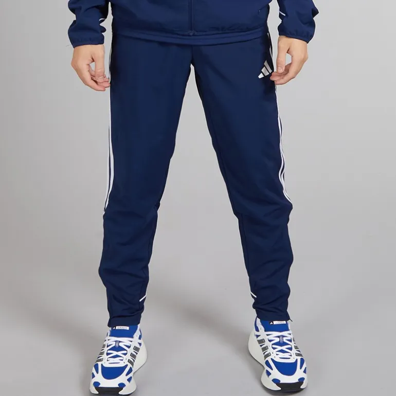 adidas Herren Tiro 23 Liga gewebte Trainingshose Team Navy Blue