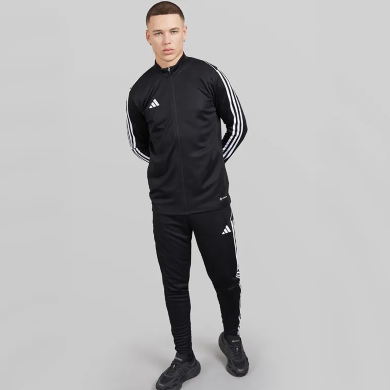 adidas Herren Tiro 23 Liga Trainingsjacke Schwarz