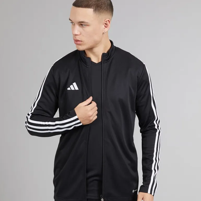 adidas Herren Tiro 23 Liga Trainingsjacke Schwarz