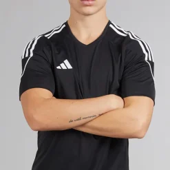 adidas Herren Tiro 23 Liga T Shirt Schwarz/Weiß