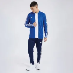 adidas Herren Tiro 23 Track Performance Sporttops Blau