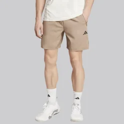 adidas Herren Train Essentials Gewebte Trainingsshorts Chalky Brown/Schwarz