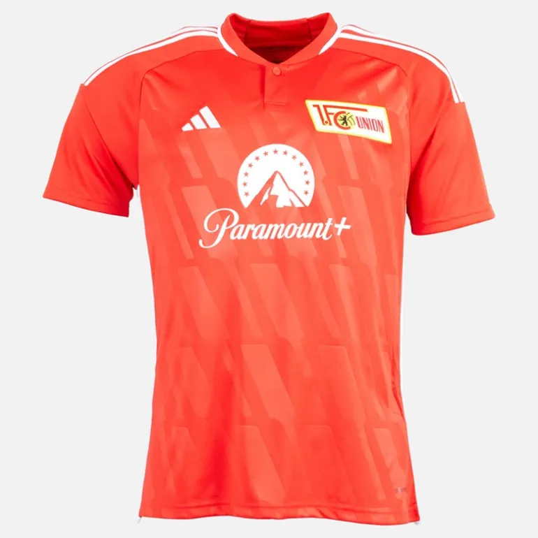 adidas Herren UNB Union Berlin 24/25 Heim Trikot Vivid Red/Weiß