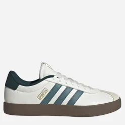 adidas Herren VL Court 3.0 Sneaker Core White/Preloved Teal/Aurora Ivy