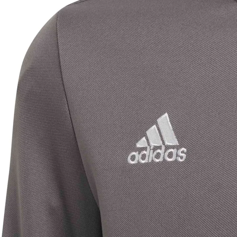 adidas Junge Junior Entrada 22 1/4 Zip Trainings Oberteil Team Grey Four