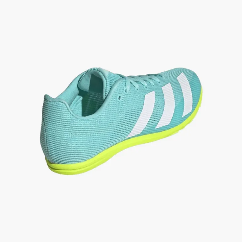 adidas Junior Adizero Allroundstar Lauf Spikes Flash Aqua/Cloud White/Lucid Lemon