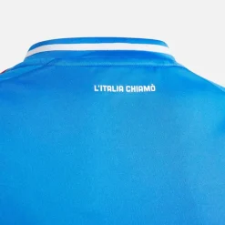 adidas Junior FIGC Italien 2024 Heimtrikot Blau