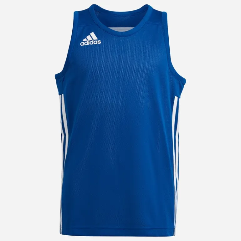 adidas Junior 3G Speed Wende Basketball Trikot Collegiate Royal/Weiss