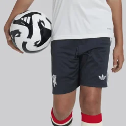 adidas Junior Junge MUFC Manchester United 24/2 Dritte Shorts Carbon
