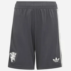 adidas Junior Junge MUFC Manchester United 24/2 Dritte Shorts Carbon