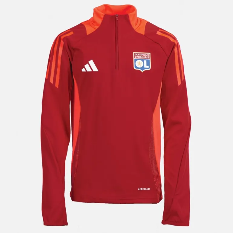 adidas Junior Junge OL Olympique Lyon Trainingstop Team Power Red 2