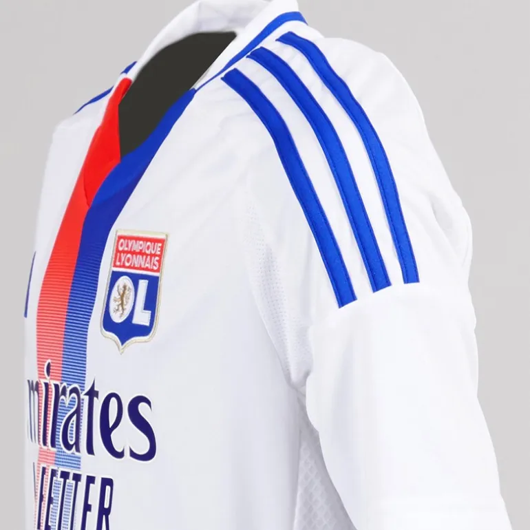 adidas Junior Junge OL Olympique Lyon 24/25 Heim Trikot Weiss