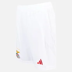 adidas Junior Junge SLB Benfica 24/25 Heim Shorts Weiß