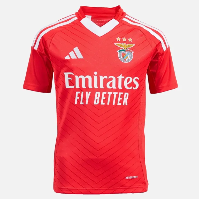 adidas Junior Junge SLB Benfica 24/25 Heim Trikot Benfica Red