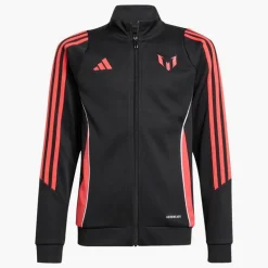 adidas Junior Messi Logo Full Zip Trainingsjacke Schwarz