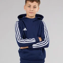 adidas Junior Tiro 23 League Kapuzenpullover Team Navy Blue