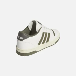 adidas Kinder Pause Start Turnschuhe Chalk White/Olive Strata/Charcoal