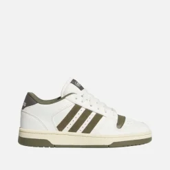 adidas Kinder Pause Start Turnschuhe Chalk White/Olive Strata/Charcoal