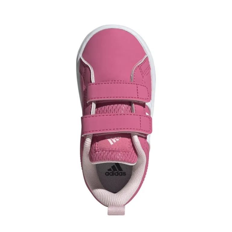 adidas Kleinkind Mädchen VS Pace 2.0 Klettverschluss Turnschuhe Pink Fusion/Cloud White/Clear Pink