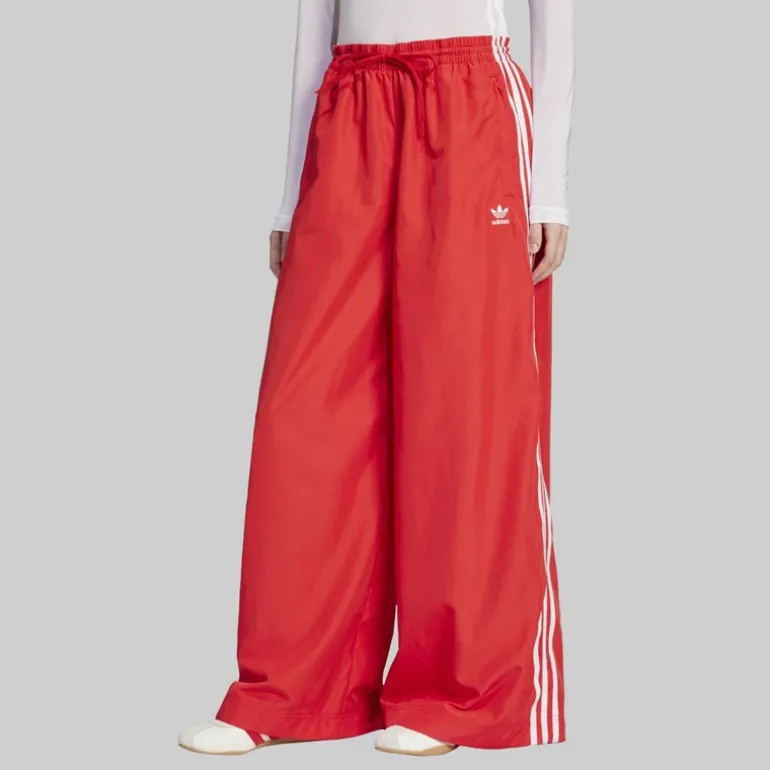 adidas Originals Damen Adicolor Firebird Oversized Trainingshose Better Scarlet