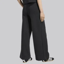 adidas Originals Damen weit geschnittene Jogginghose mit 3 Streifen Schwarz