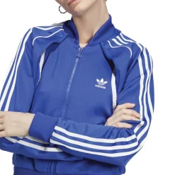 adidas Originals Damen Women Always Original Superstar Trainingstops Blau